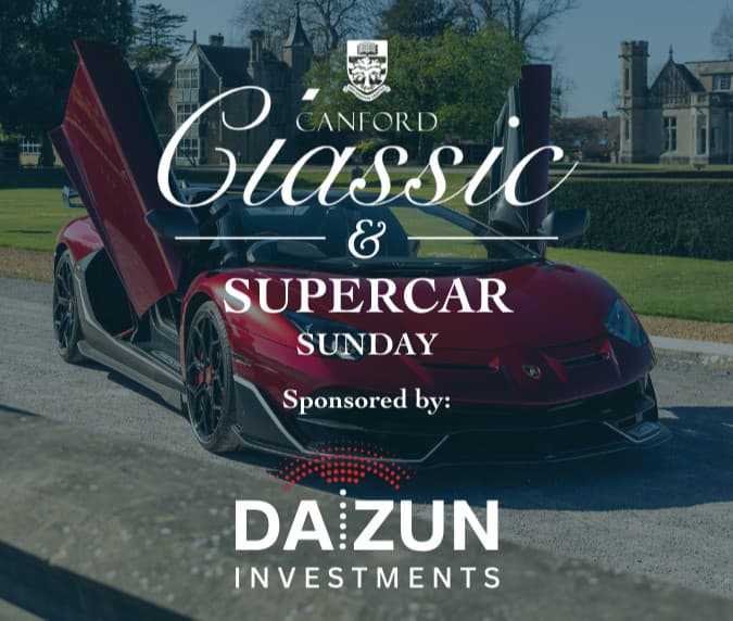 Daizun Investments Announced as Headline Sponsor for Canford Classic & Supercar Sunday 2025